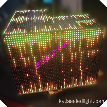 მუსიკის გააქტიურებული RGB პანელი LED კედლის შუქი